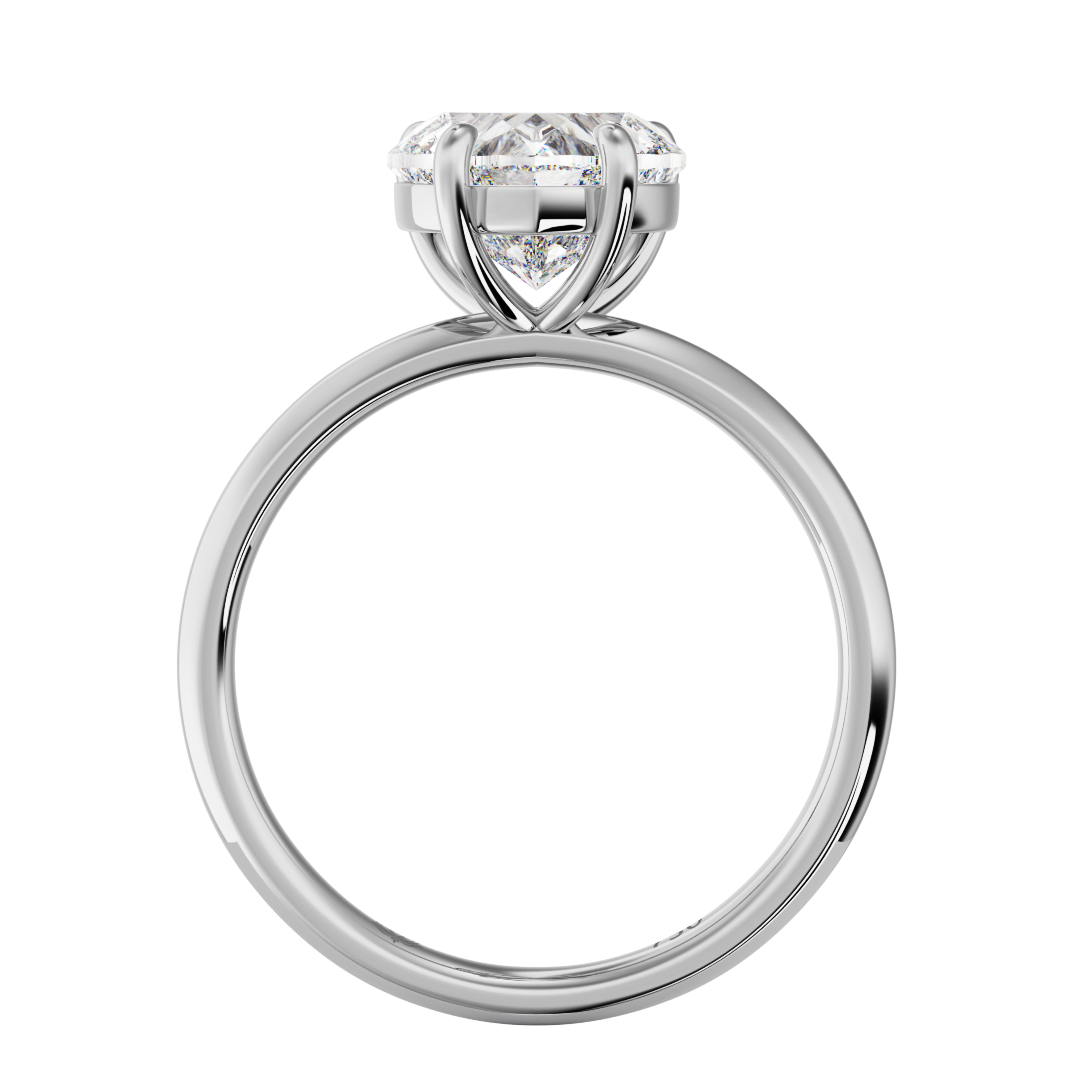 Fabienne Heart Diamond Engagement Ring