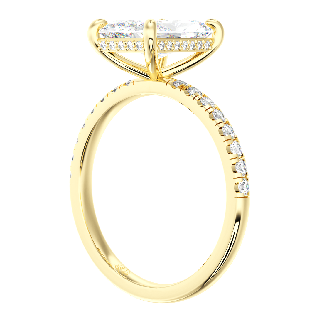 Guinevere Brilliance Radiant Diamond Ring