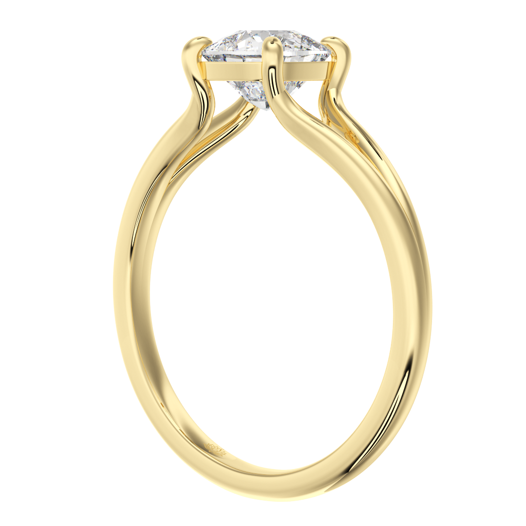 Thérèse Cushion Cut Diamond Engagement Ring