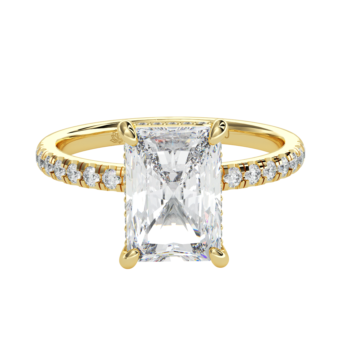 Guinevere Brilliance Radiant Diamond Ring