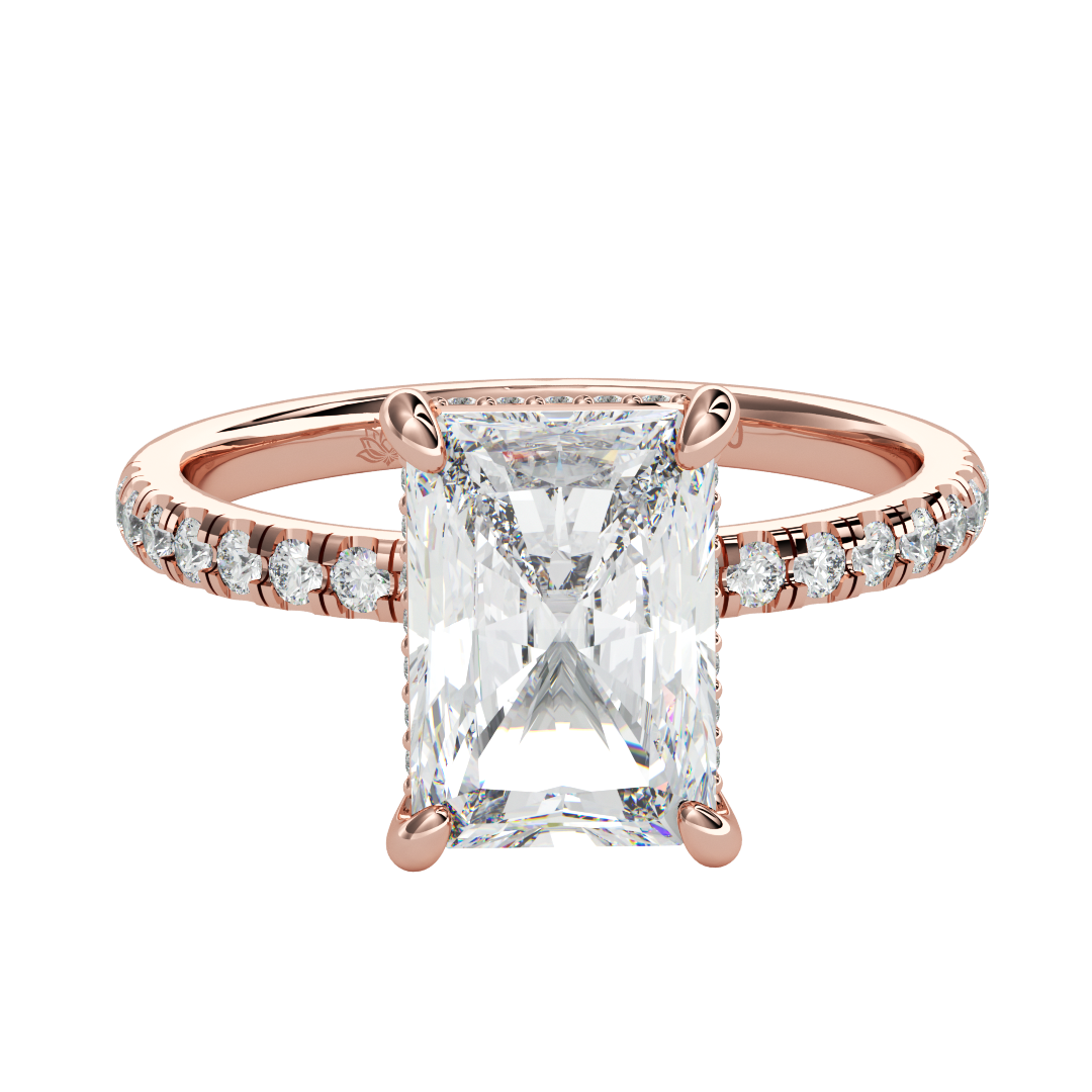 Guinevere Brilliance Radiant Diamond Ring