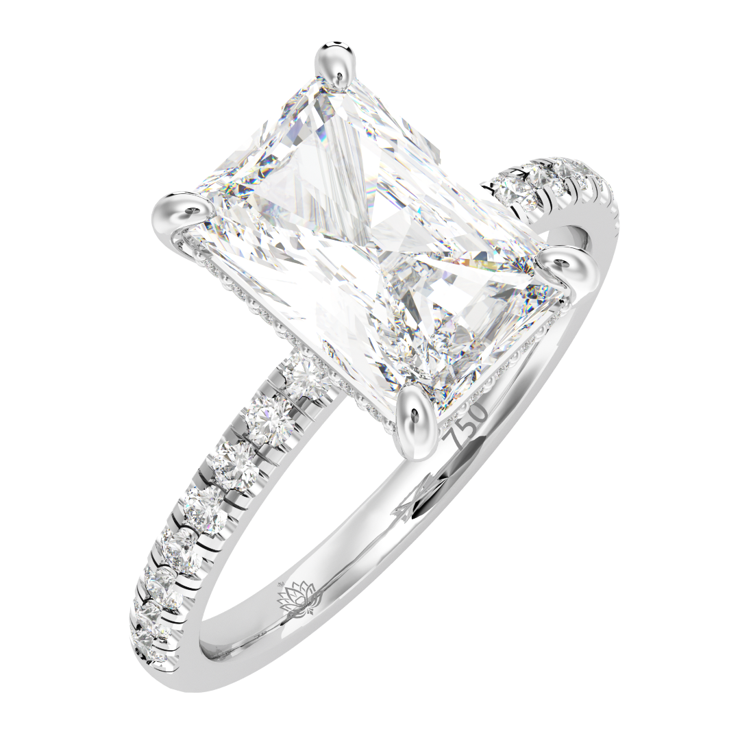 Guinevere Brilliance Radiant Diamond Ring