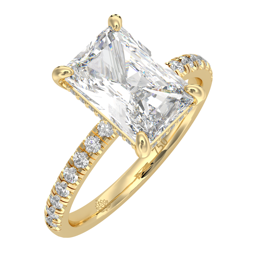 Guinevere Brilliance Radiant Diamond Ring