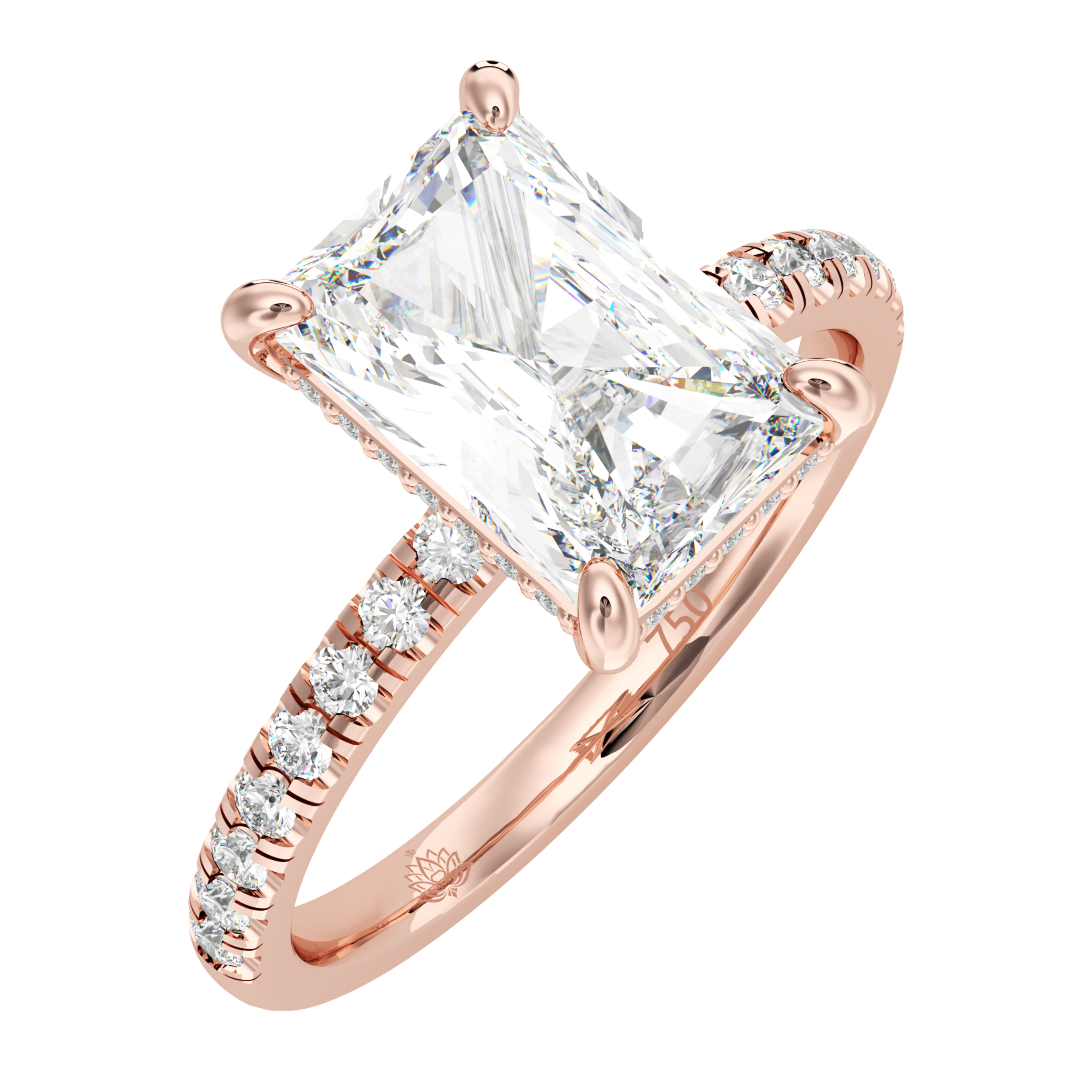 Guinevere Brilliance Radiant Diamond Ring