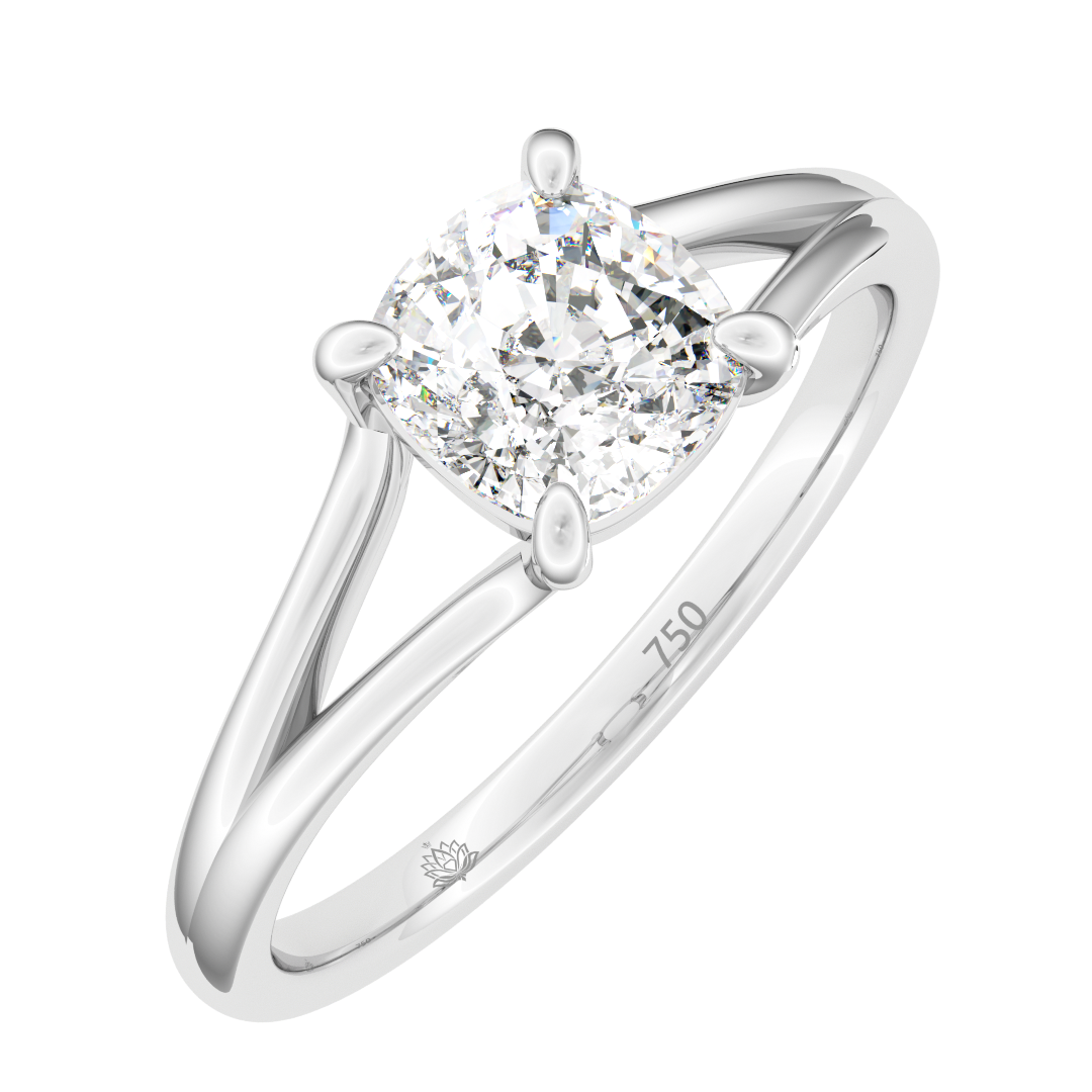 Thérèse Cushion Cut Diamond Engagement Ring