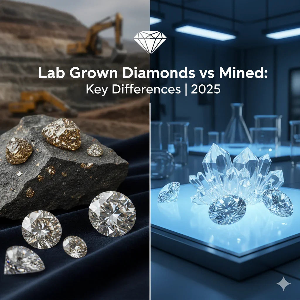 Lab Grown Diamonds vs Mined: Key Differences | 2025