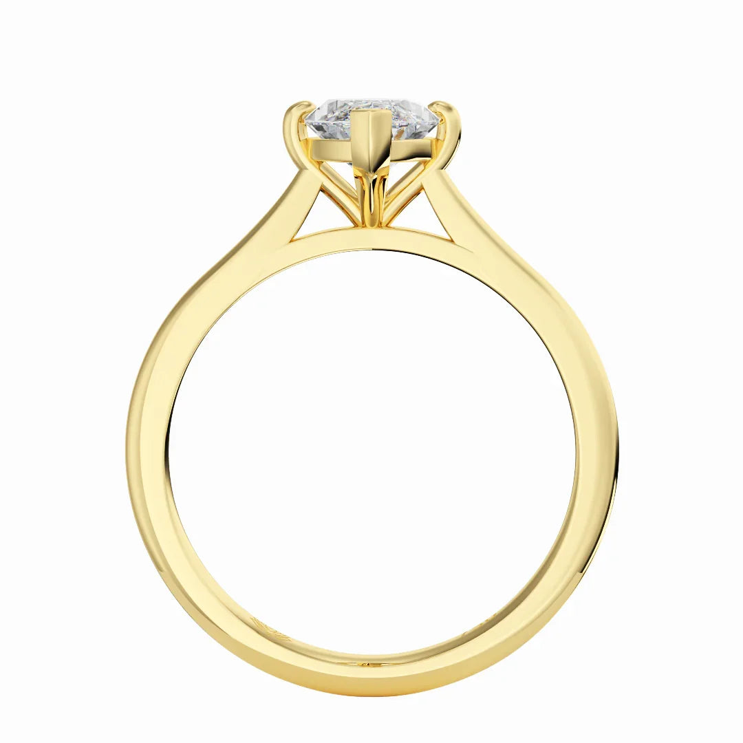 Vivienne Marquise Solitaire Diamond Ring