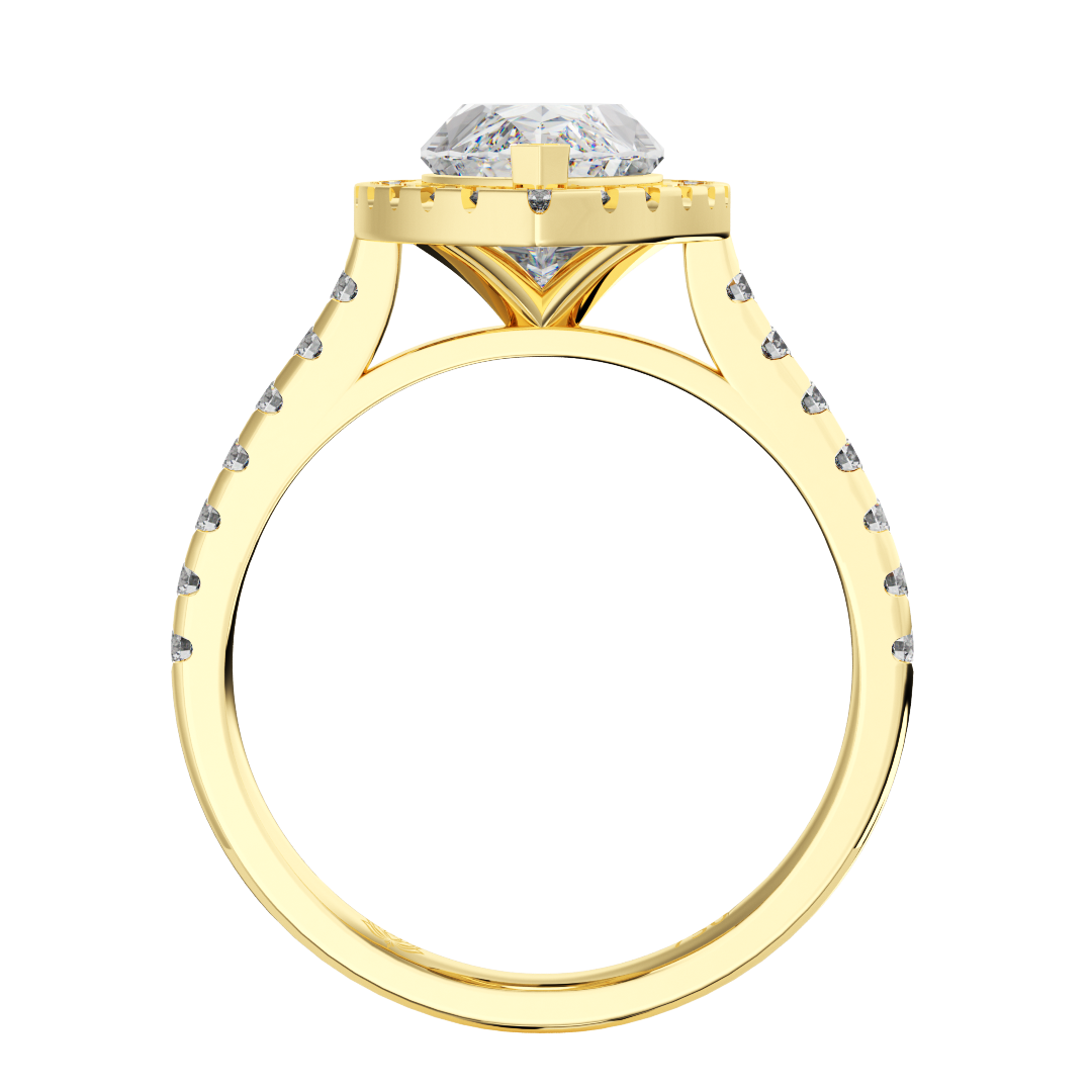 Régine Marquise Cut Diamond Engagement