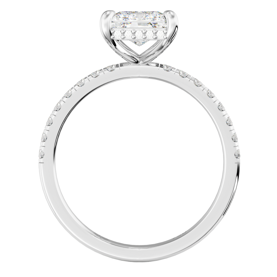 Guinevere Brilliance Radiant Diamond Ring