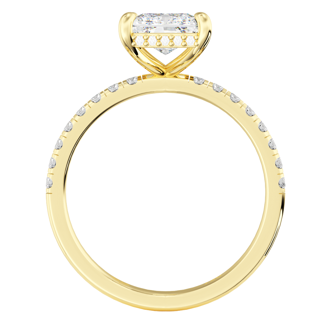 Guinevere Brilliance Radiant Diamond Ring