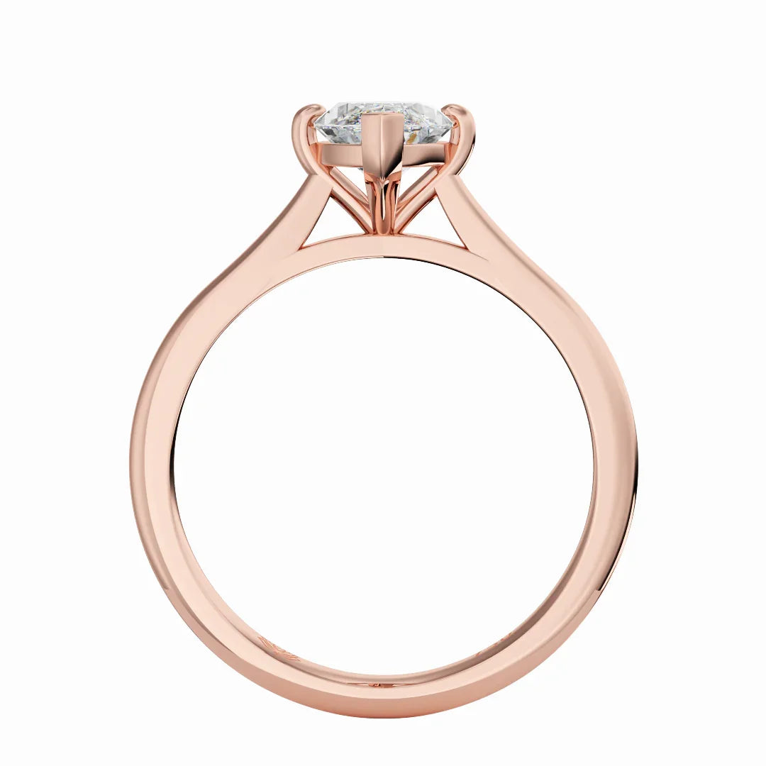 Vivienne Marquise Solitaire Diamond Ring