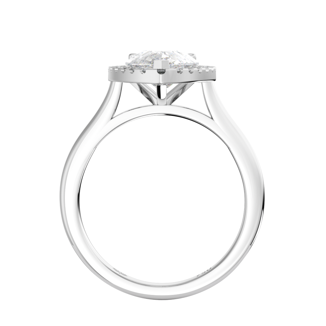 Émilie Pear Cut Diamond Engagement Ring