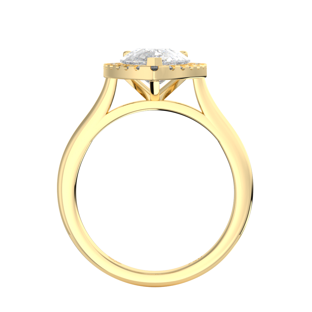 Émilie Pear Cut Diamond Engagement Ring