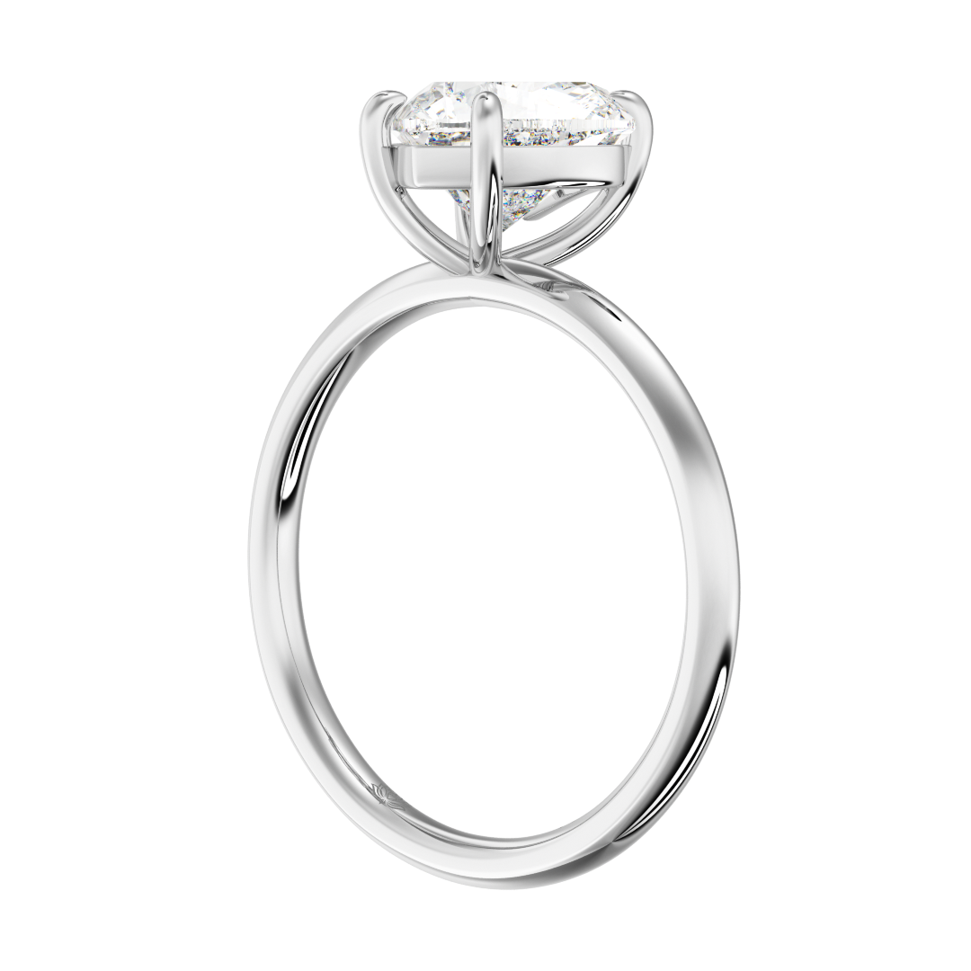 Fabienne Heart Diamond Engagement Ring