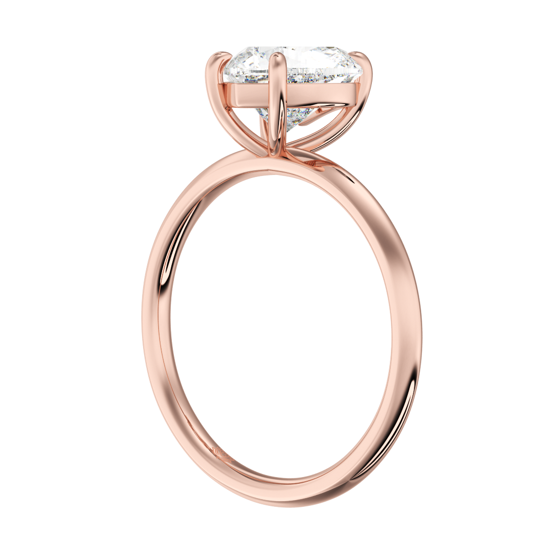 Fabienne Heart Diamond Engagement Ring