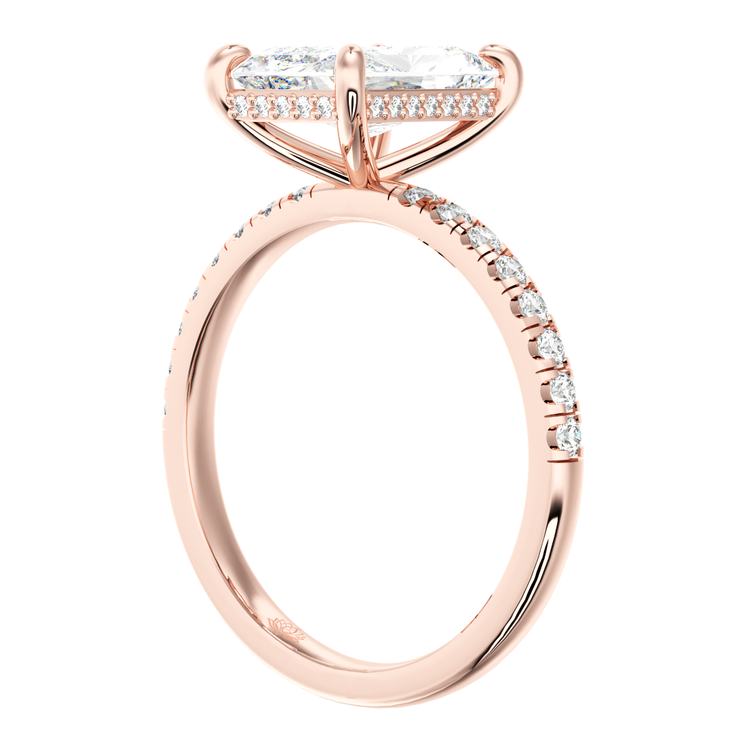 Guinevere Brilliance Radiant Diamond Ring