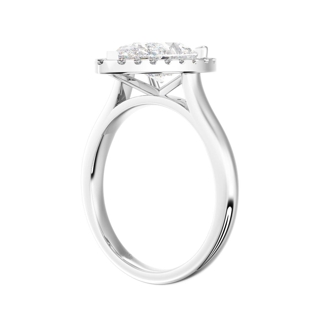 Émilie Pear Cut Diamond Engagement Ring