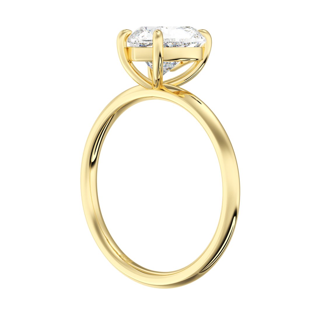 Fabienne Heart Diamond Engagement Ring