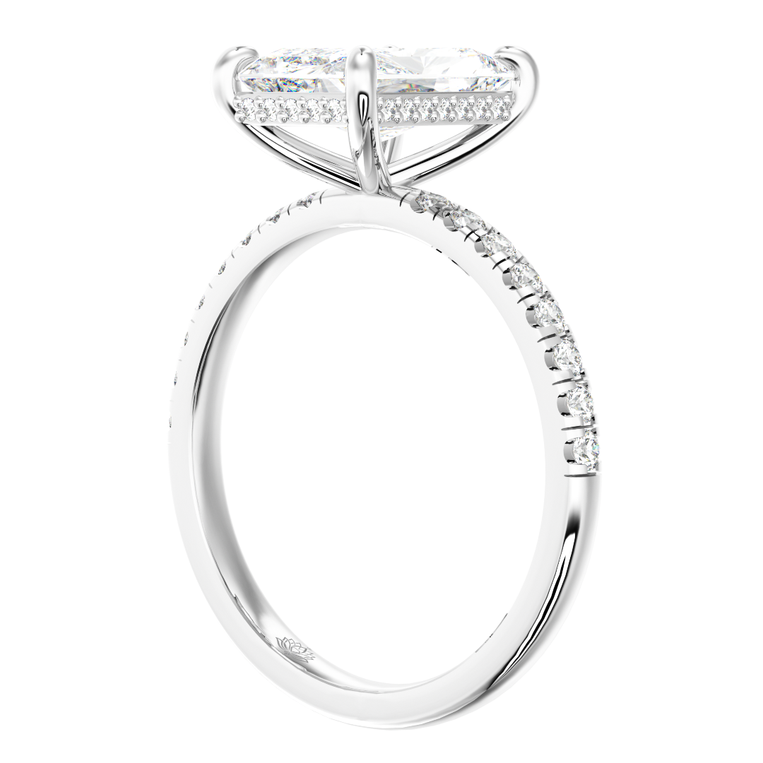 Guinevere Brilliance Radiant Diamond Ring