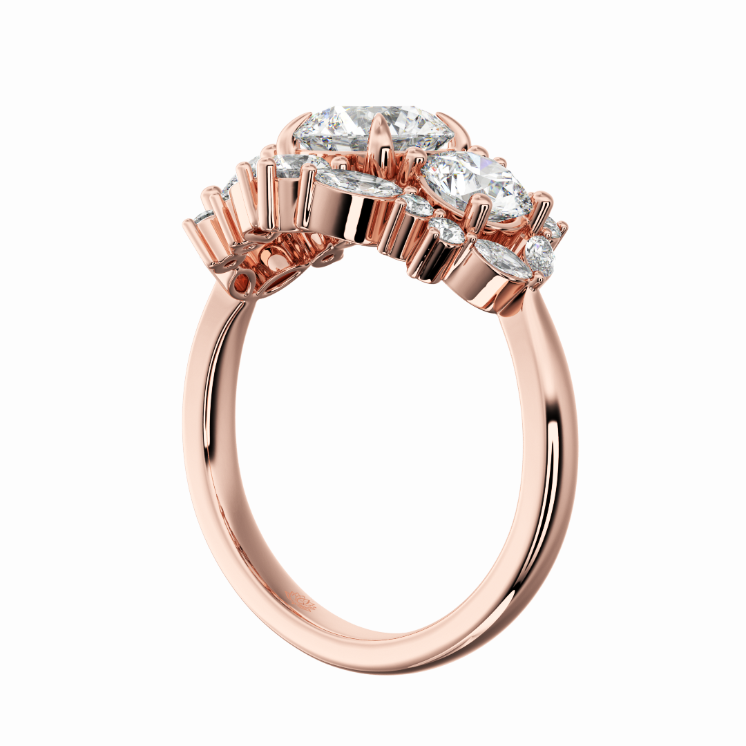 Ophelia Constellation Marquise Band