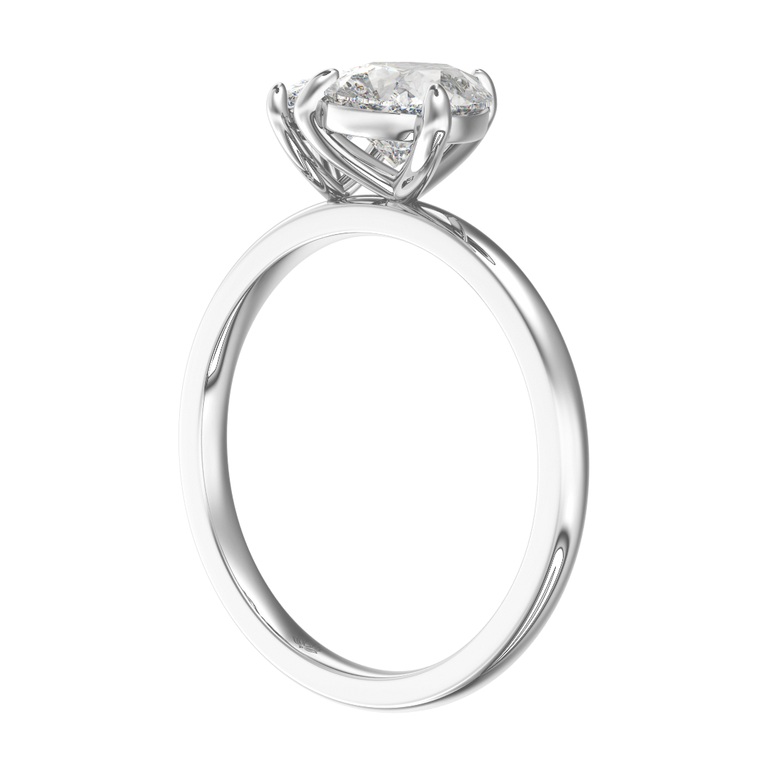 Luminara Toi Et Moi Pear Diamond Ring
