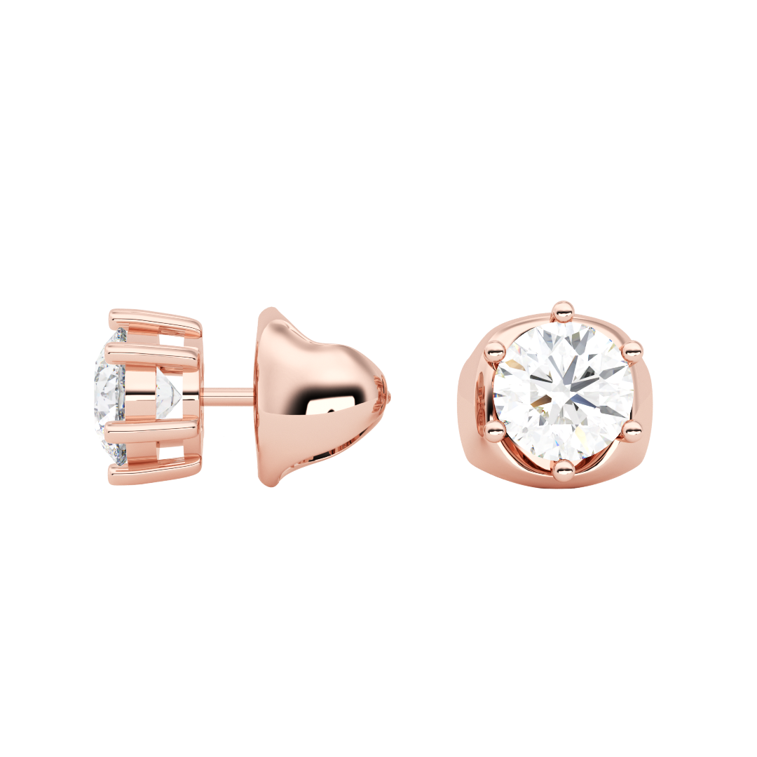 Fleur Magnificence Diamond Earrings