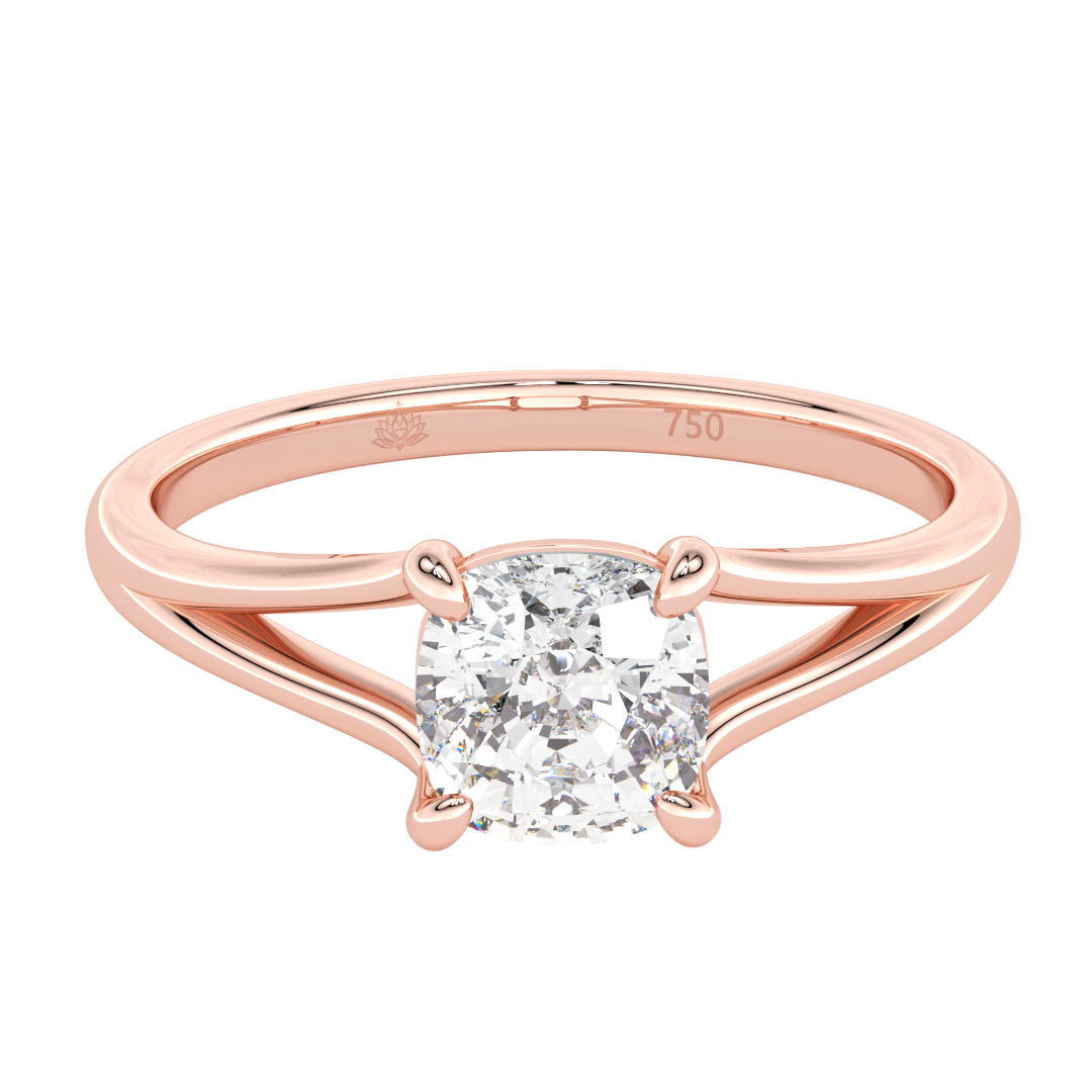 Thérèse Cushion Cut Diamond Engagement Ring