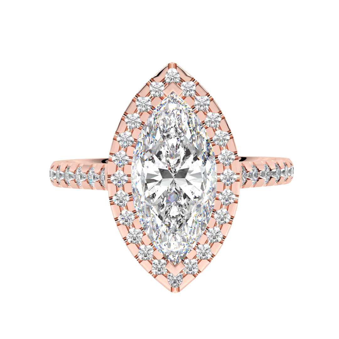 Régine Marquise Cut Diamond Engagement