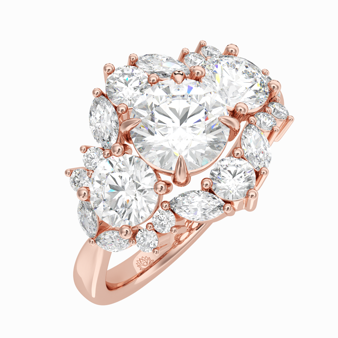 Ophelia Constellation Marquise Band